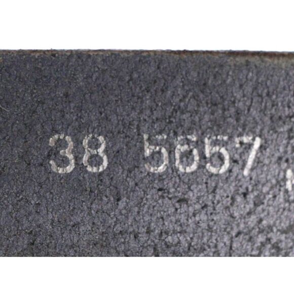 Eddie Bauer BLACK GENUINE LEATHER 1.25"Wd CASUAL DRESS MEN'S BELT Sz 38 (28D - Picture 8 of 15